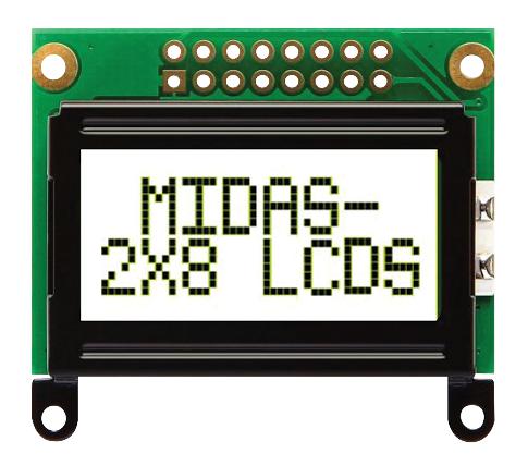 Mc B W Fptlw V Midas Displays Alphanumerische Lcd Anzeige X