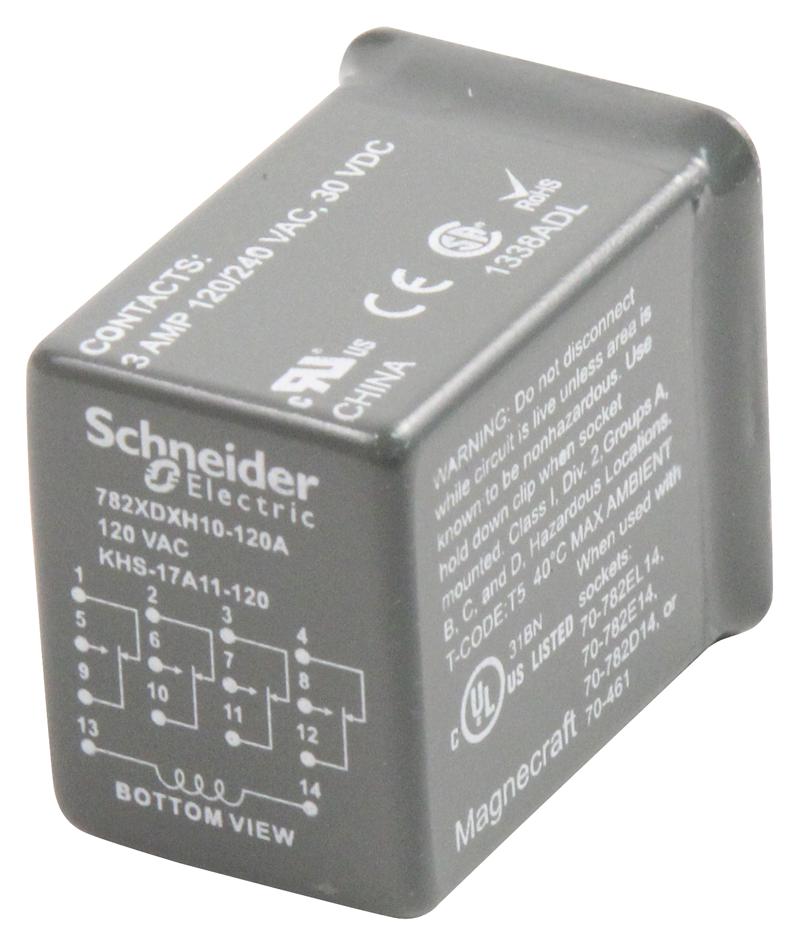 Xdxh A Schneider Electric Legacy Relay Relay Pdt Vac