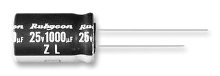 RUBYCON-10ZL680MEFC8X16-ALU-ELKO, 680UF, 10V, RADIAL