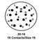 ITT CANNON KPSE01B20-16P