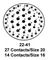 ITT CANNON KPT01E22-41PDZ