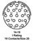 AMPHENOL INDUSTRIAL PT06SE14-19P-SR