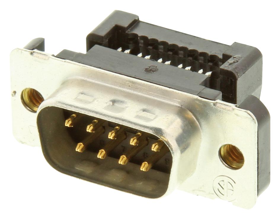 D-SUB-STECKER, 9POS, DE, IDC/IDT;