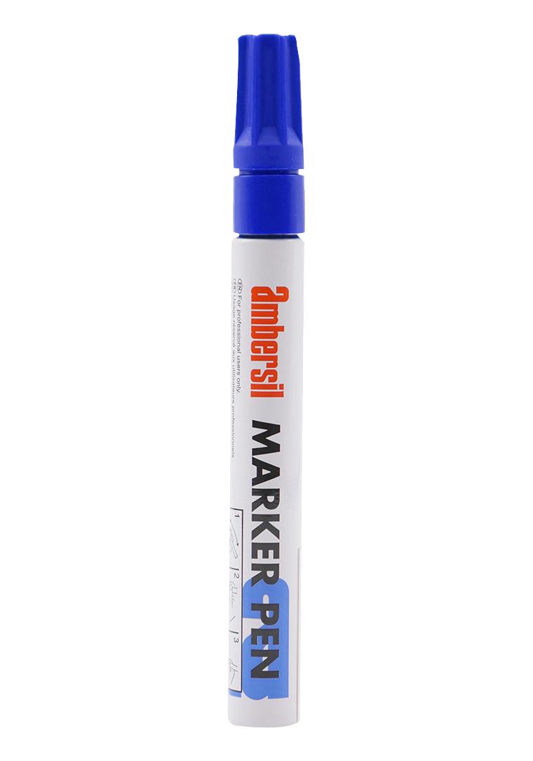 AMBERSIL MARKER PEN BLUE, 3MM