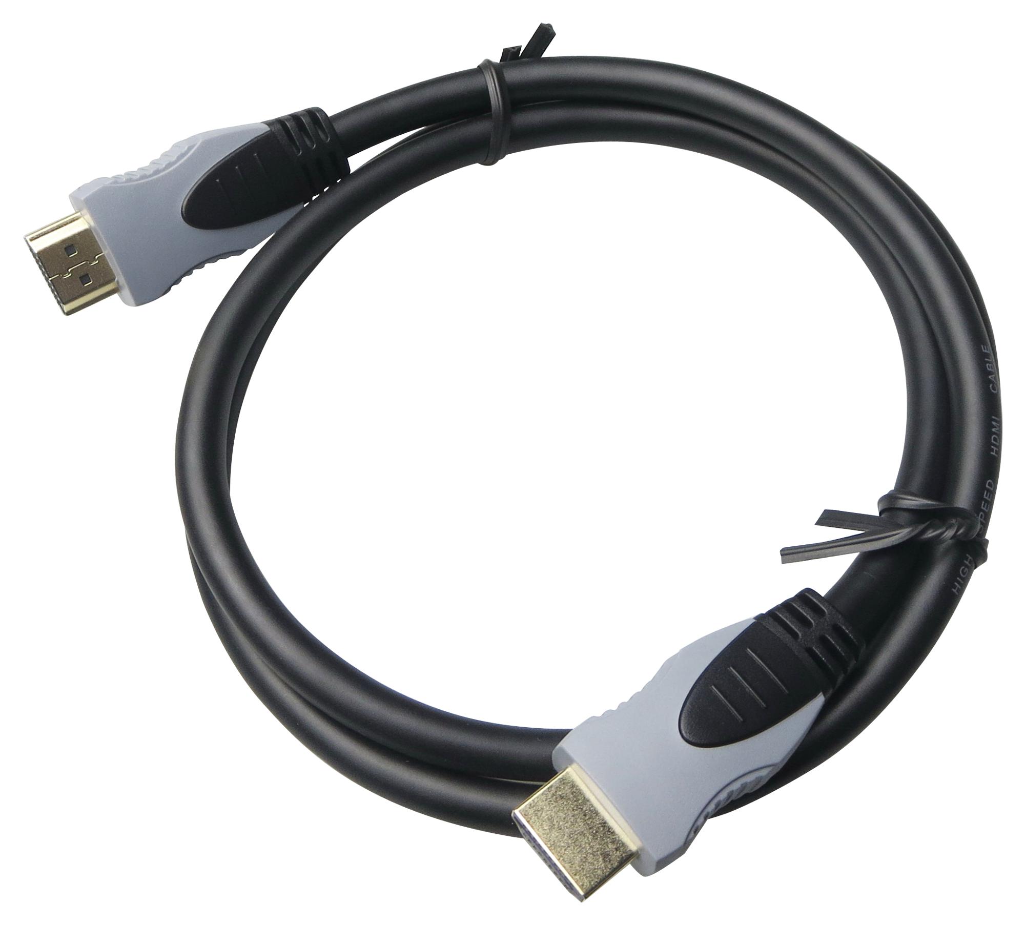 KABEL, HDMI-STECKER, 5M, 30AWG, SCHW.; Steckverbinder Auf Steckverbinder:HDMI-A-Stecker Auf HDMI-Stecker; KabellÃ¤nge - Imperial:16.4ft; KabellÃ¤nge -