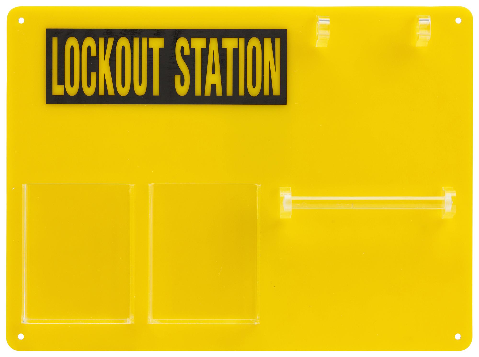 BRADY LOCKOUT STATION 5-LOCK BOARD