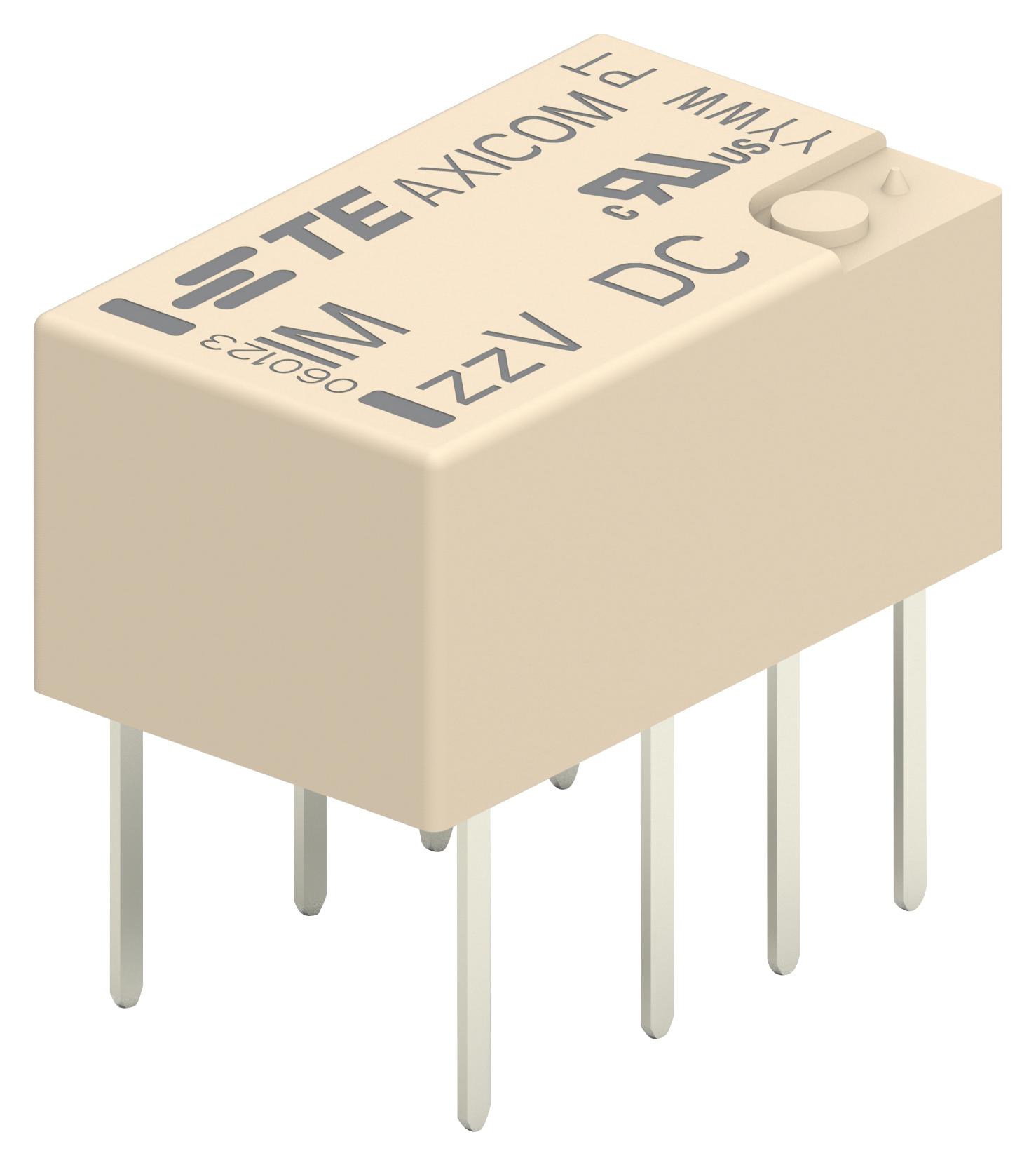 SIGNALRELAIS, DPDT, 3V DC, 2A, THT;