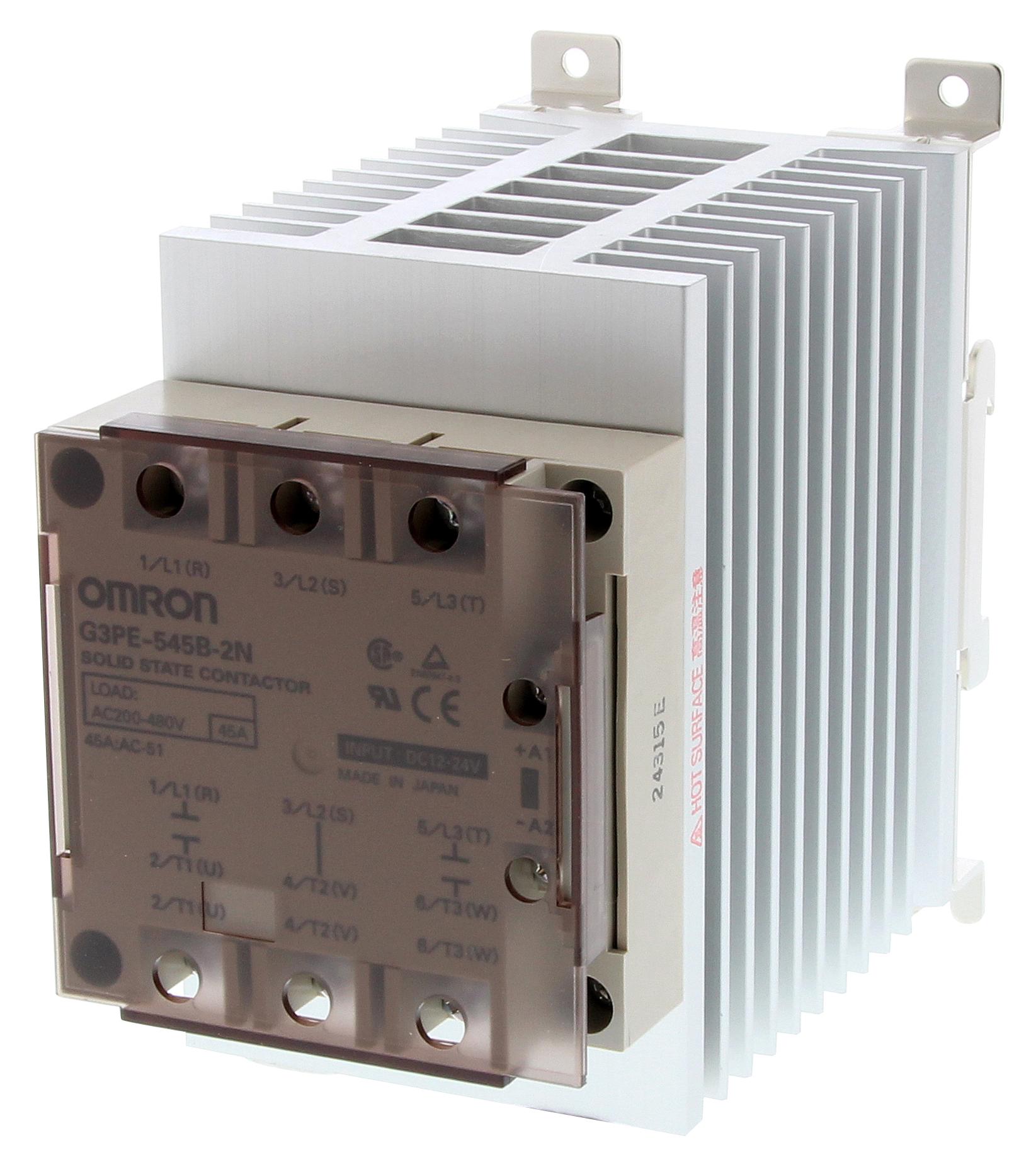 OMRON INDUSTRIAL AUTOMATION G3PE-545B-2N 12-24VDC