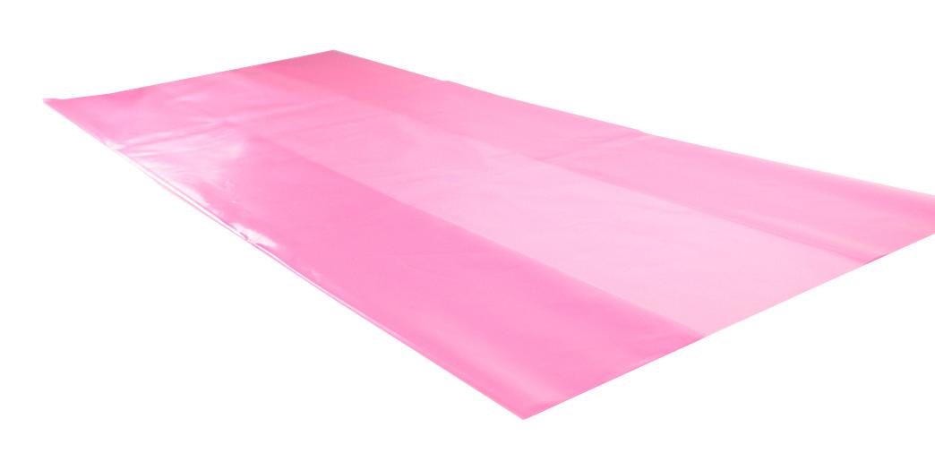 ANTISTAT. FALTENBEUTEL, PINK, 300X500MM;