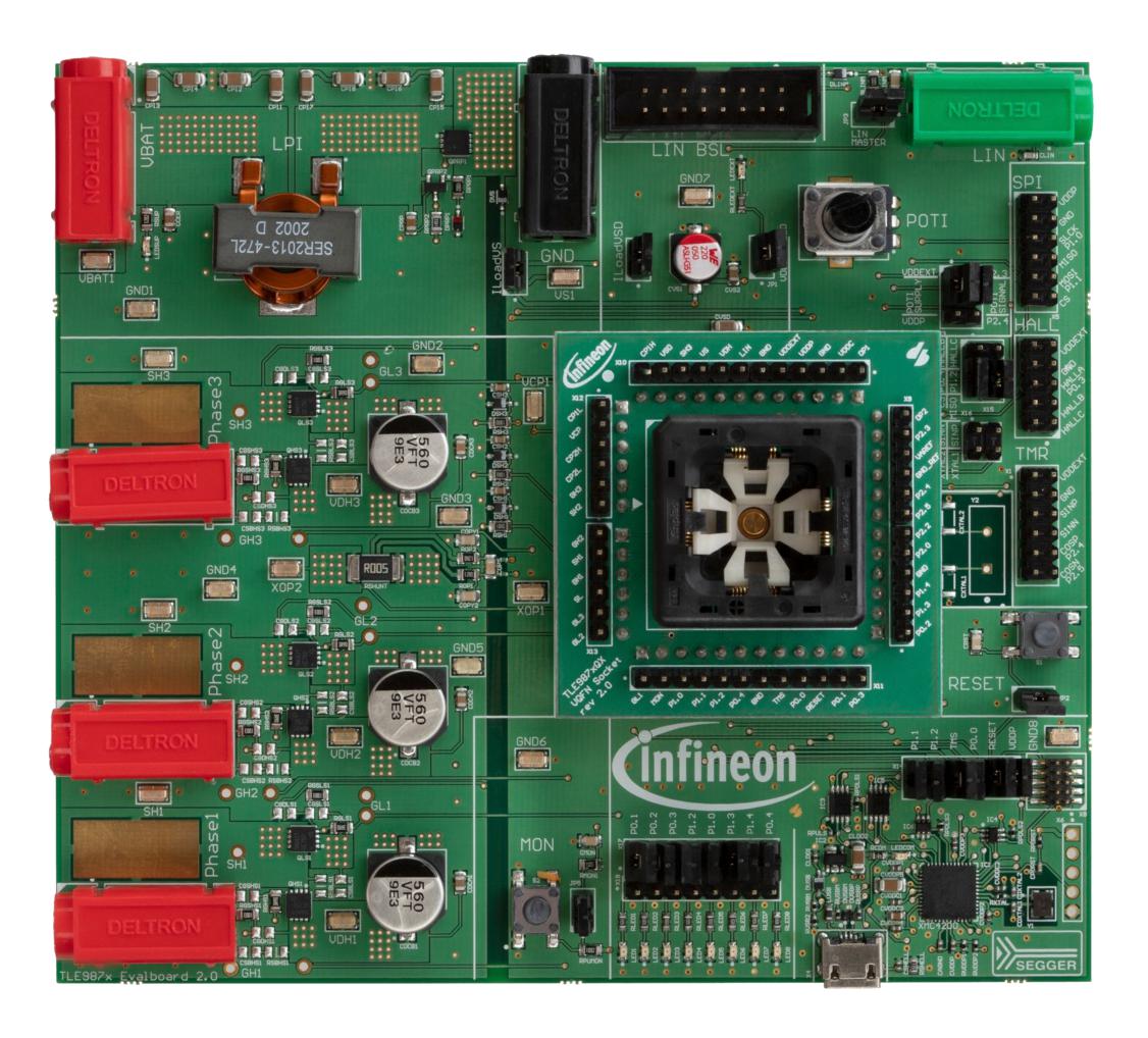 INFINEON TLE987XEVALBVQFNTOBO1