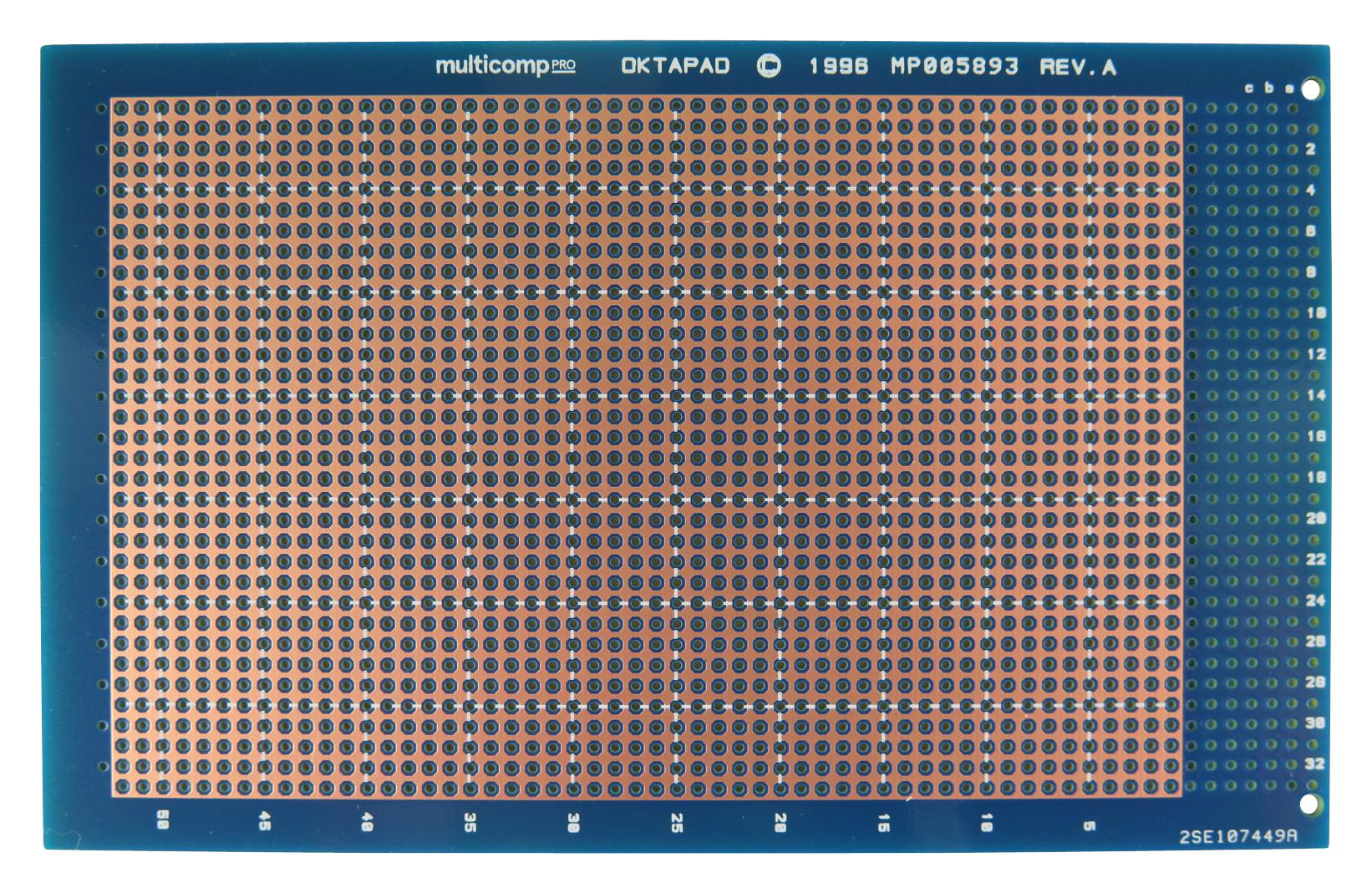 PCB EURO OKTOPAD 100X160 S BEIDSEITIG;