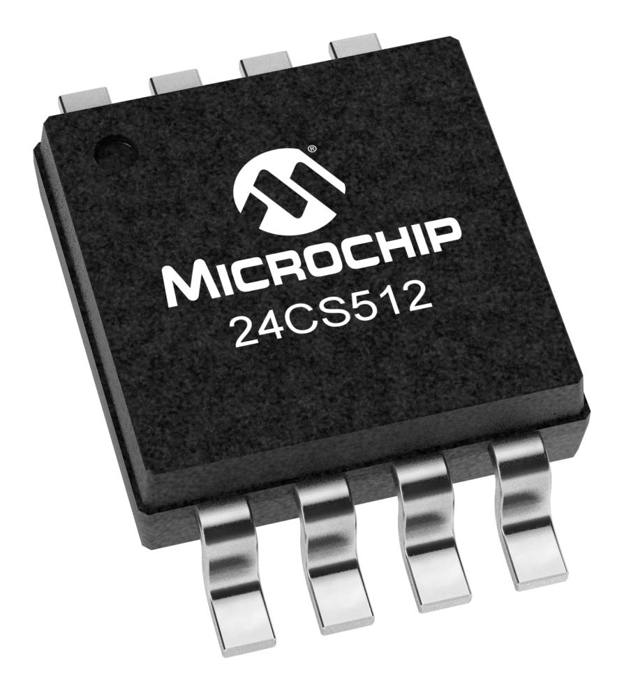 MICROCHIP 24CS512-E/MS