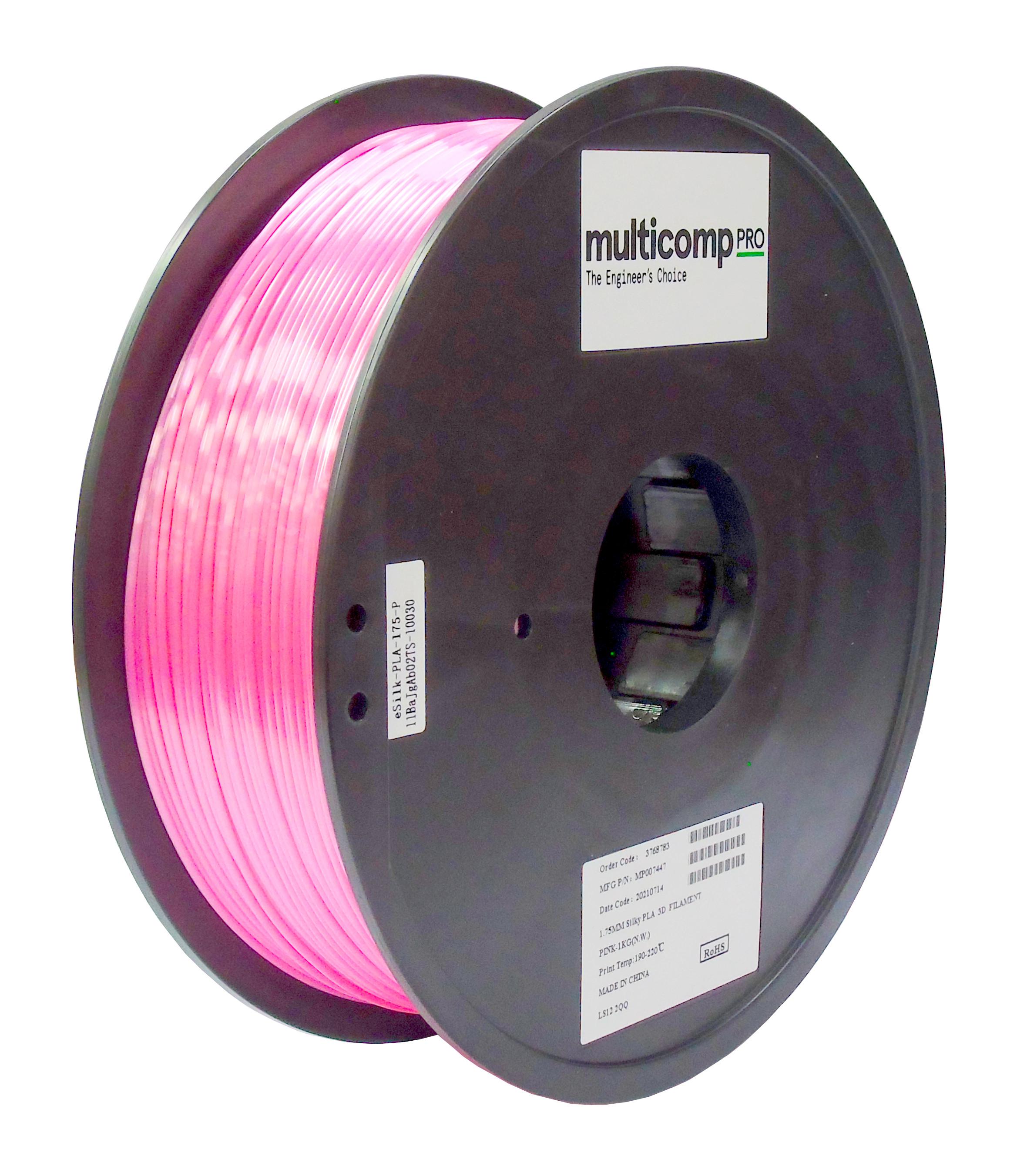 3D-FILAMENT SEIDE PLA, 1.75MM, 1KG, PINK;