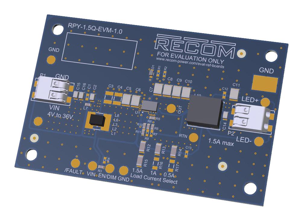 RECOM POWER RPY-1.5Q-EVM-1