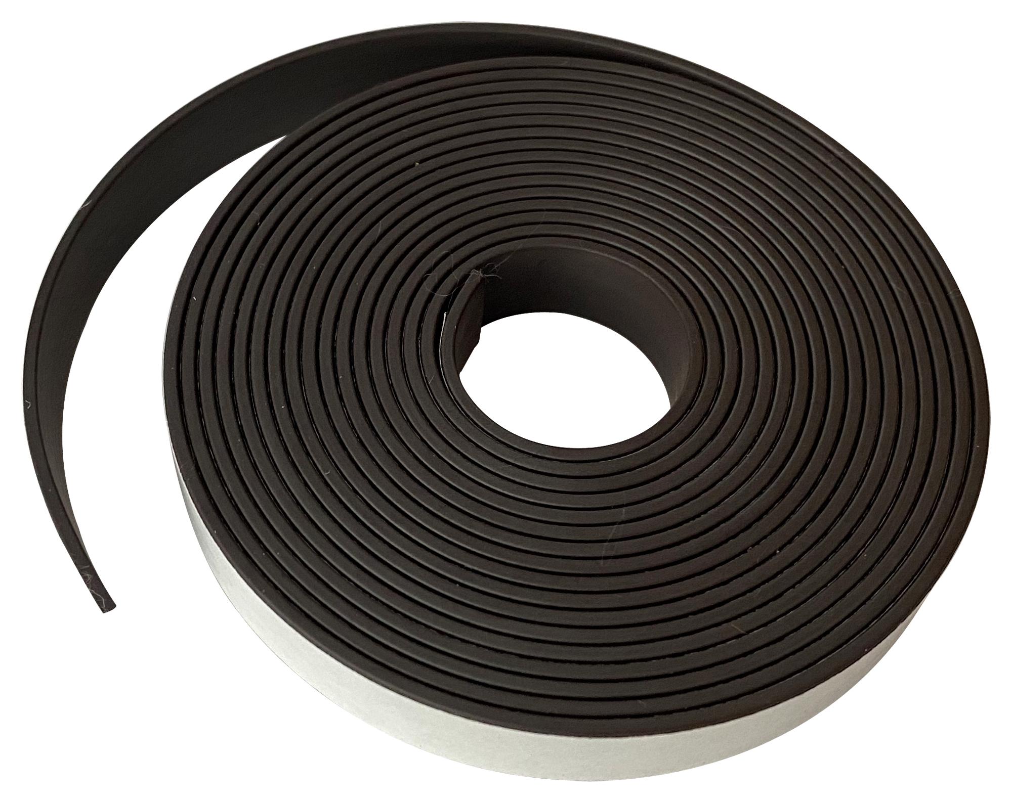 MAGNETIC STRIP, FLEXIBLE, 12.5MM X 3M;