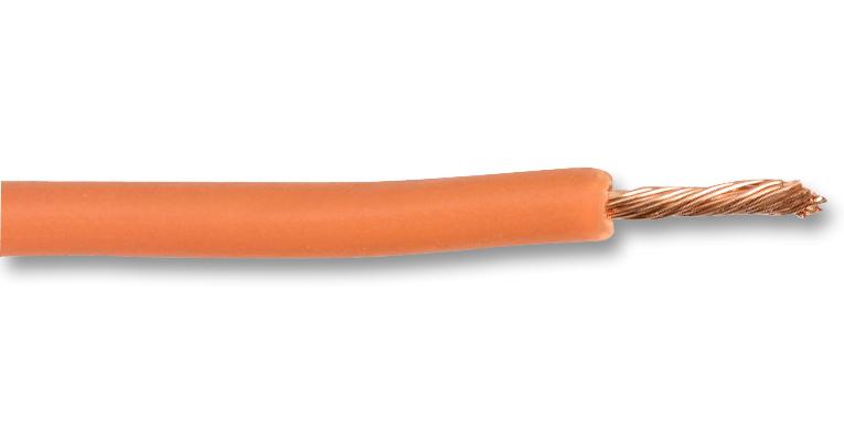 LITZE, BS UL CSA, 2.5MM, ORANGE, 100M; Mantelmaterial:PVC; Mantelfarbe:Orange; Drahtdurchmesser:-; Leiterquerschnitt CSA:2.5mmÂ²; LÃ¤nge Auf Rolle (im