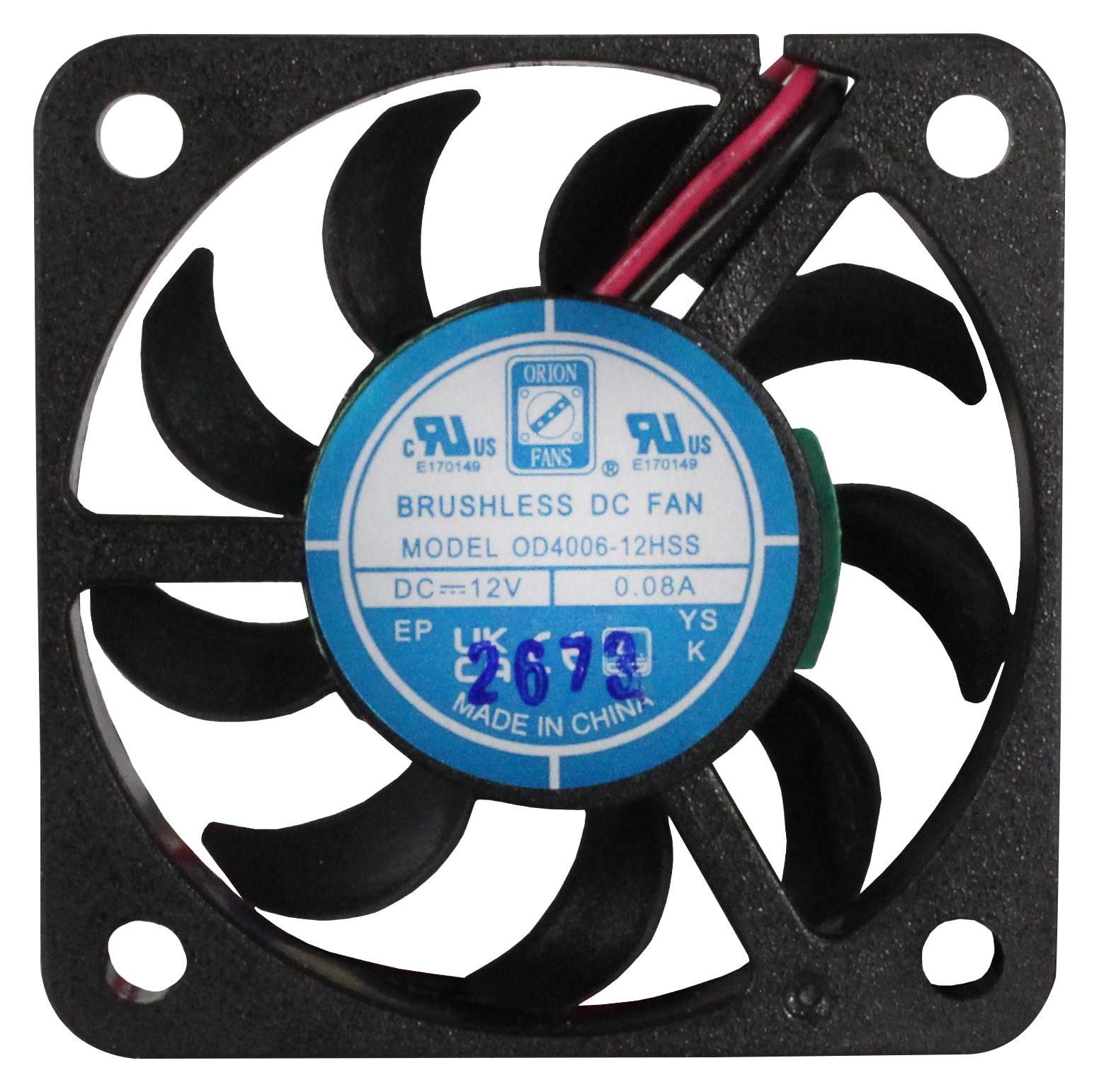 ORION FANS OD4006-12HSS