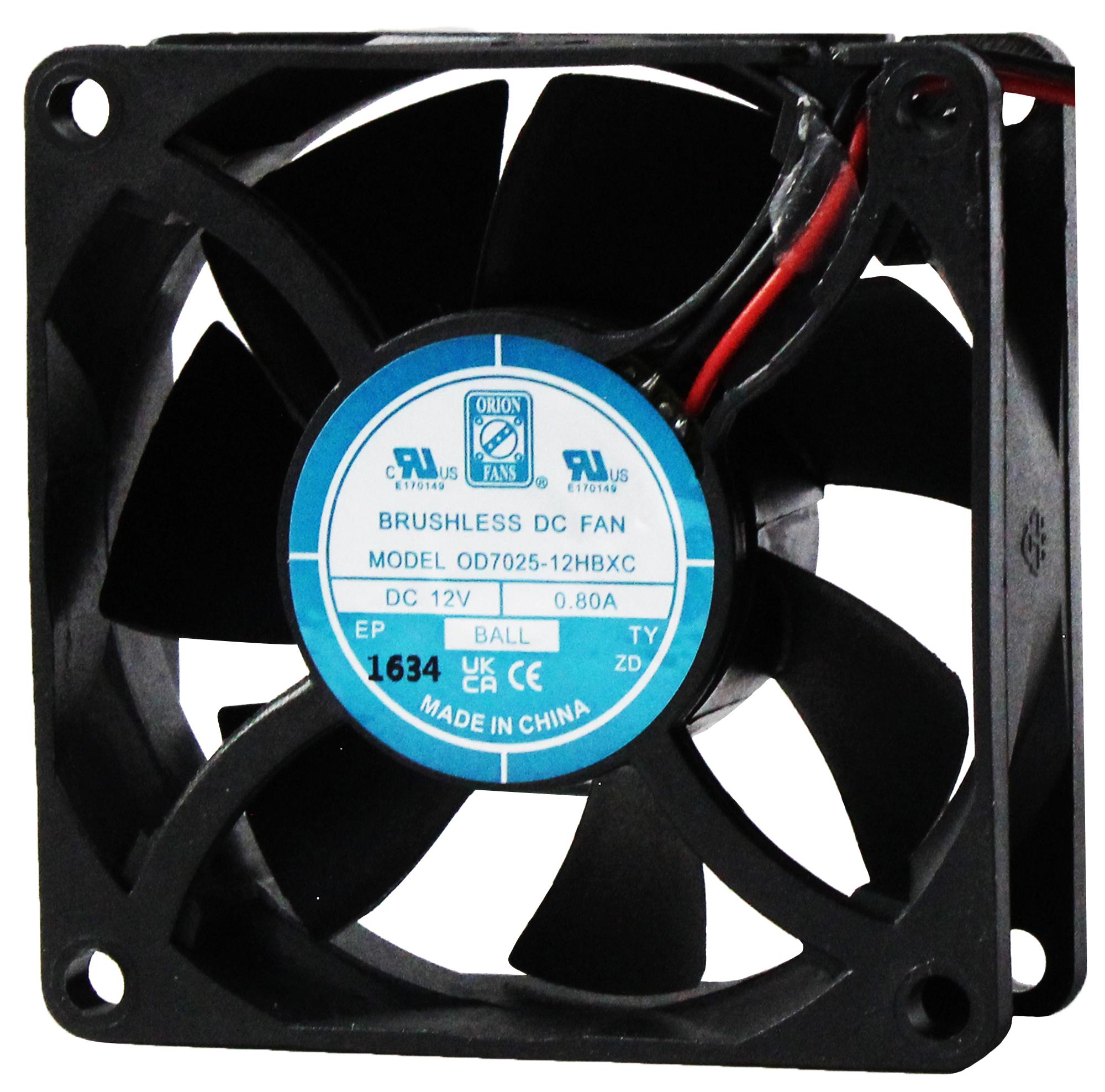 ORION FANS OD7025-12HBXC