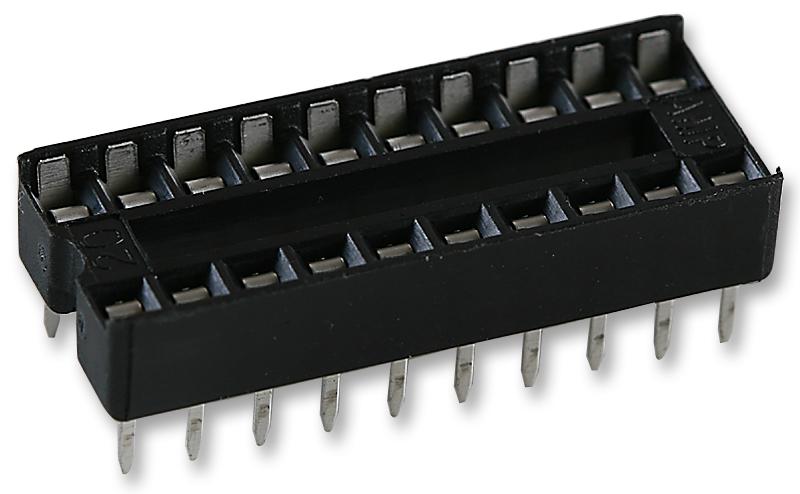 IC-/BAUELEMENTSOCKEL, 24POS, DIP, 2.54MM;