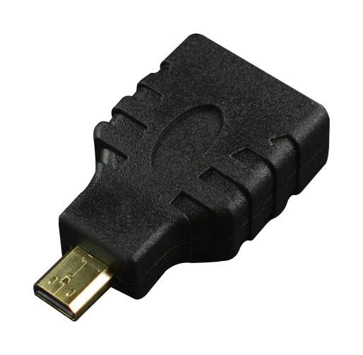 ADAPTER HDMI-BUCHS/MICRO HDMI-STECK SCHW;