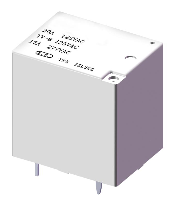 LEISTUNGSRELAIS SPST-NO, 20A, 5VDC THT;