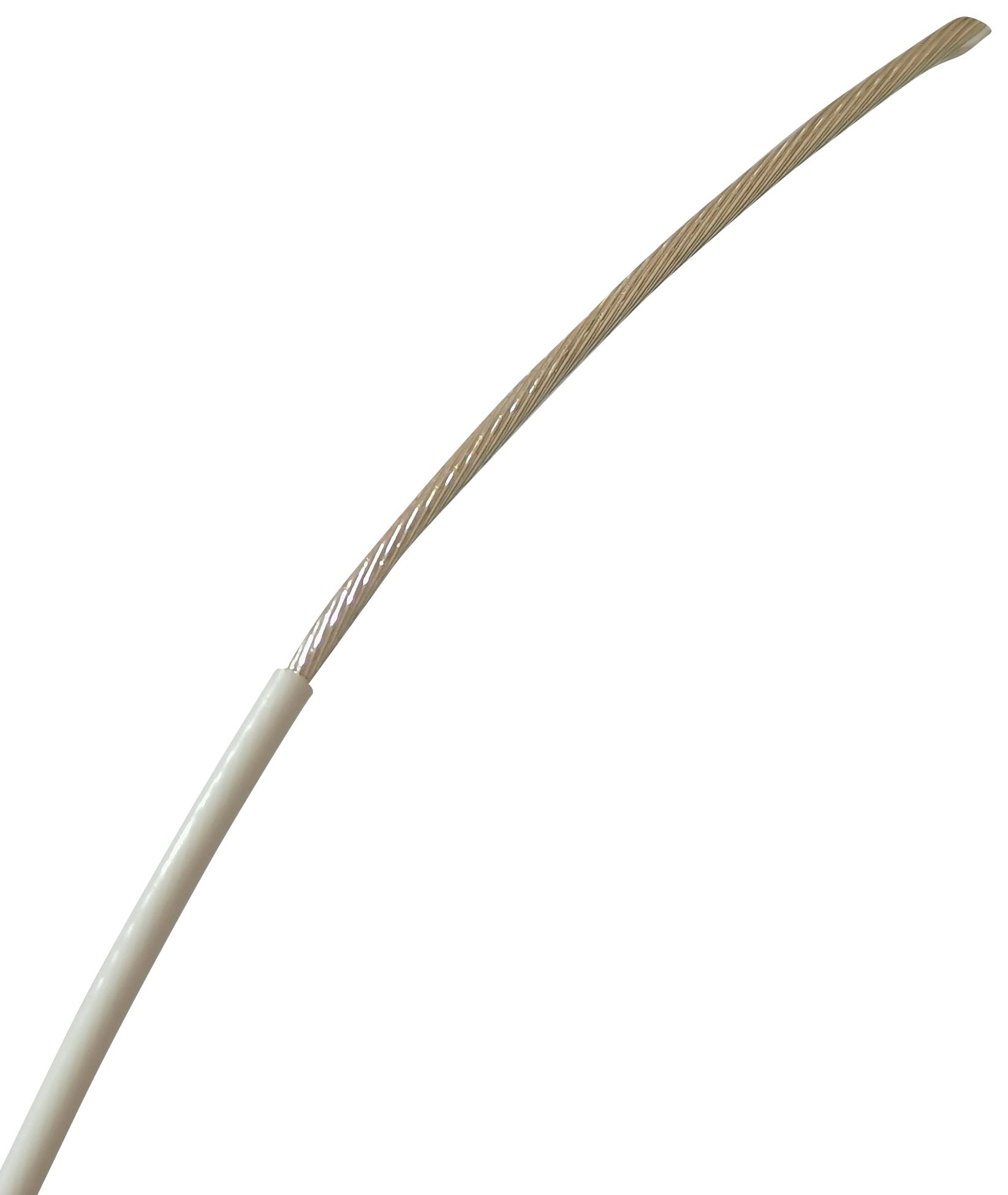 ADERLEITUNG, 28AWG, PTFE, 100M;