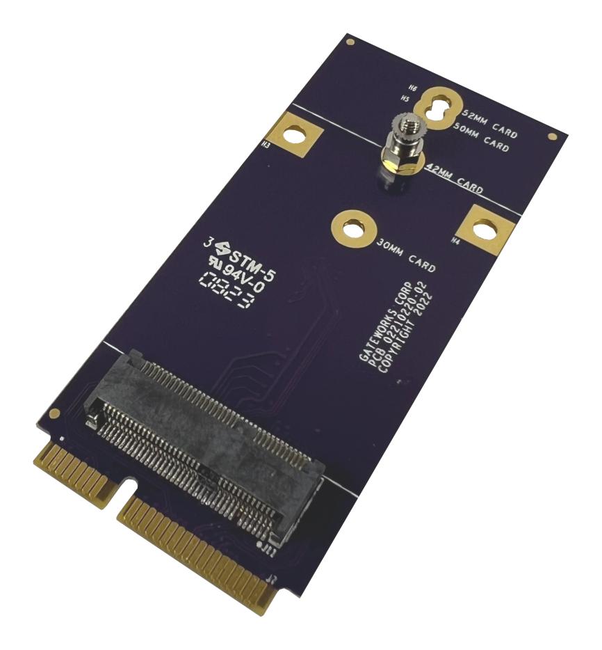 MINI-PCIE/M.2-ADAPTERKARTE, SBC;