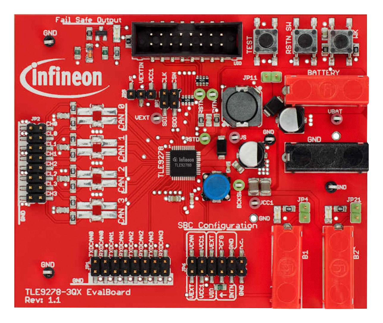 INFINEON MULTICANSBCBOARDTOBO1