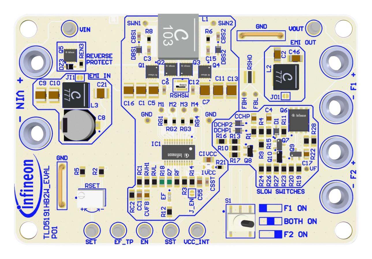 INFINEON TLD5191HB2WEVALTOBO1