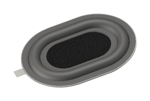 PASSIVER RADIATOR, OVAL, 78HZ;