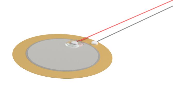 PIEZO-BENDER, 4.6KHZ, 0.02UF, 300OHM;