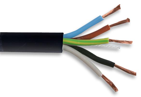 FLEX KABEL UNGESCH. 5LEITER 1.5MM2 100M; Kabelabschirmung:Ungeschirmt; Anzahl Der Adern:5Ader(n); Drahtdurchmesser:-; Leiterquerschnitt CSA:1.5mmÂ²; L