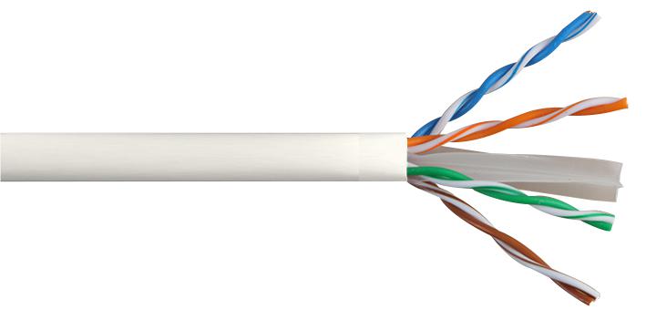 PRO POWER CAT6 WHITE 100M