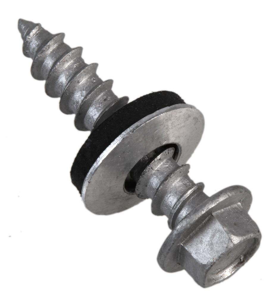 ROOF SCREW +WASHER TO WOOD 6.3X45 PK100;