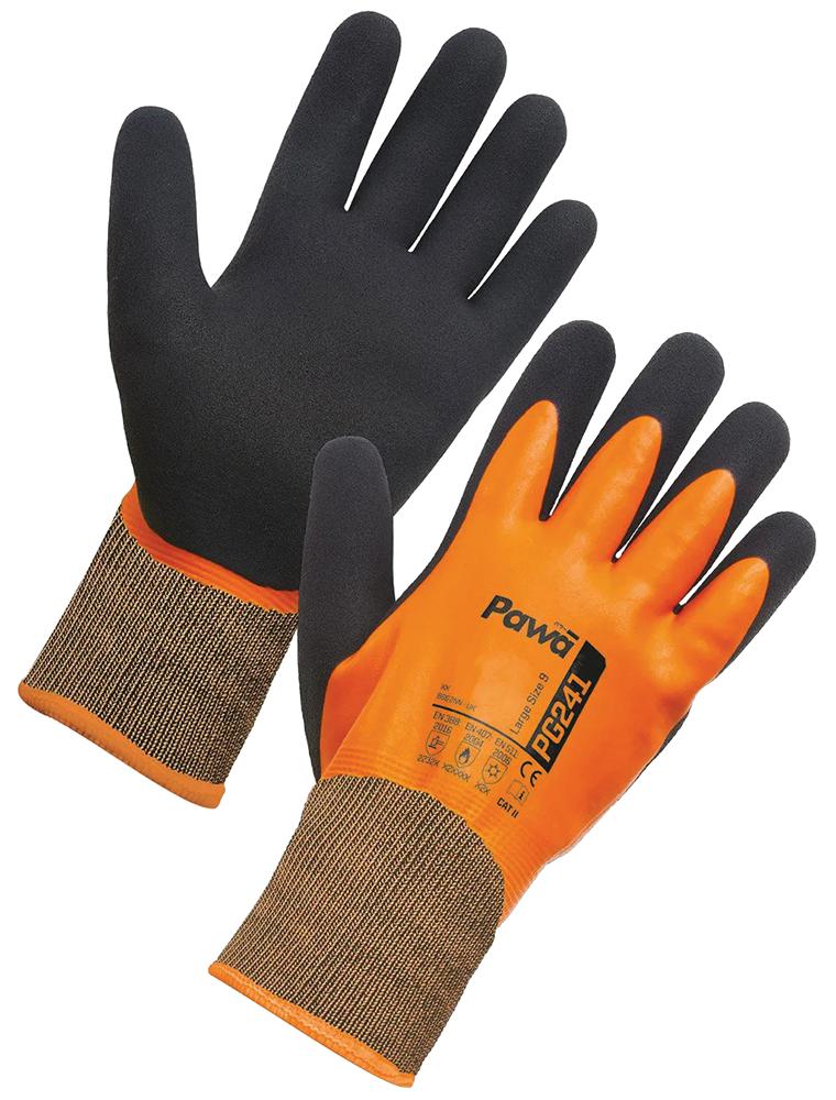 WATERPROOF THERMAL WORK GLOVE - XL;