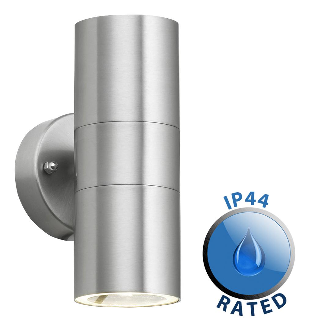 GAINSFORD UP / DOWN IP44  WALL LIGHT SS;