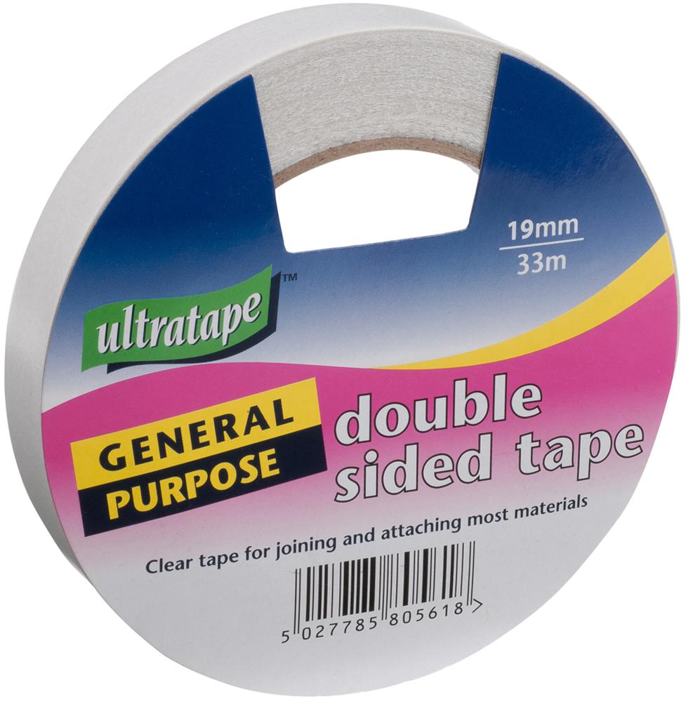 CLR D/S TAPE 19MM X 33M;