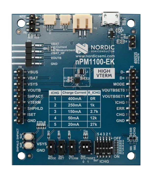 NPM1100-EKHV Nordic Semiconductor, Evaluationskit, nPM1100, Lade-IC ...