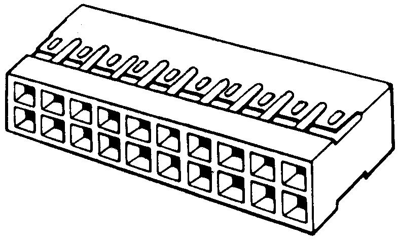 AMPHENOL FCI 65043-001LF