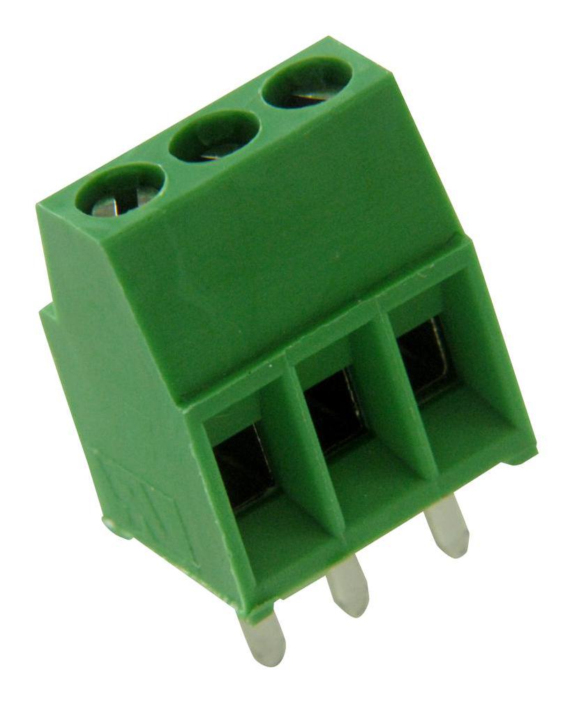 TERMINAL BLOCK, WTB, 2POS, 28-12AWG, TH; Pitch Spacing:5.08mm; No. Of Positions:2Positions; Wire Size AWG Min:28AWG; Wire Size AWG Max:12AWG; Conducto