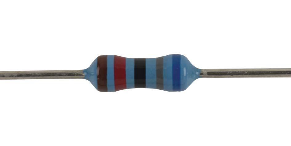 METAL FILM RESISTOR, 68KOHM, 250mW, 1%; Resistance:68kohm; Product Range:MCMF Series; Power Rating:250mW; Resistance Tolerance:Â± 1%; Resistor Case / 