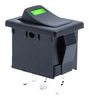 E-SWITCH R1966ABLKBLKEFGRN