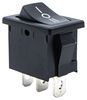 E-SWITCH R1966DBLKBLKCF
