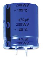 Snap-In-Aluminium-Elektrolytkondensator der Baureihe SLPX