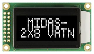 MIDAS DISPLAYS MC20805A12W-VNMLW