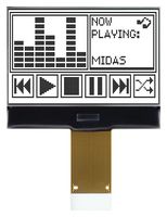 MIDAS DISPLAYS MCCOG128064B12W-FPTLW