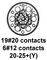CINCH CONNECTIVITY SOLUTIONS BACC63BP20C25P9H