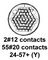 CINCH CONNECTIVITY SOLUTIONS C48-10R24Y57S7-402