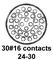CINCH CONNECTIVITY SOLUTIONS BACC63BV24F30S8