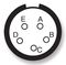 AMPHENOL LTD D38999/26WB5PN-CGMSS3